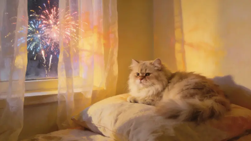 10 Vet-Approved Ways to Calm Your Cat During Fireworks